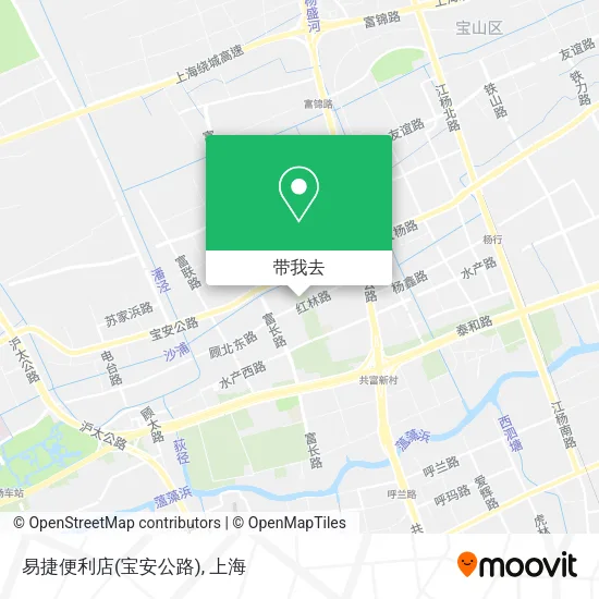易捷便利店(宝安公路)地图