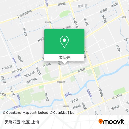 天馨花园-北区地图