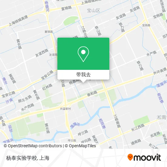 杨泰实验学校地图