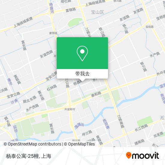 杨泰公寓-25幢地图