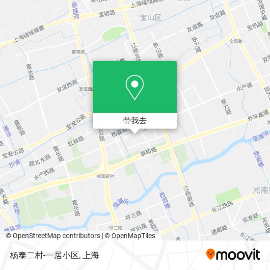 杨泰二村-一居小区地图