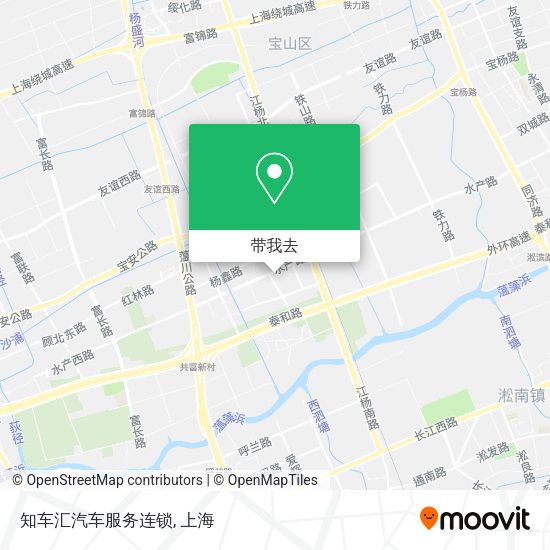 知车汇汽车服务连锁地图