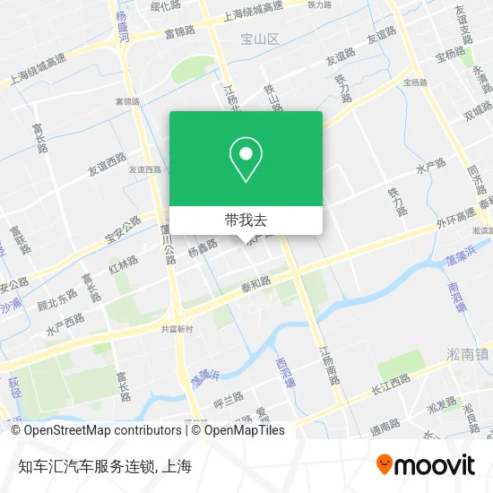 知车汇汽车服务连锁地图