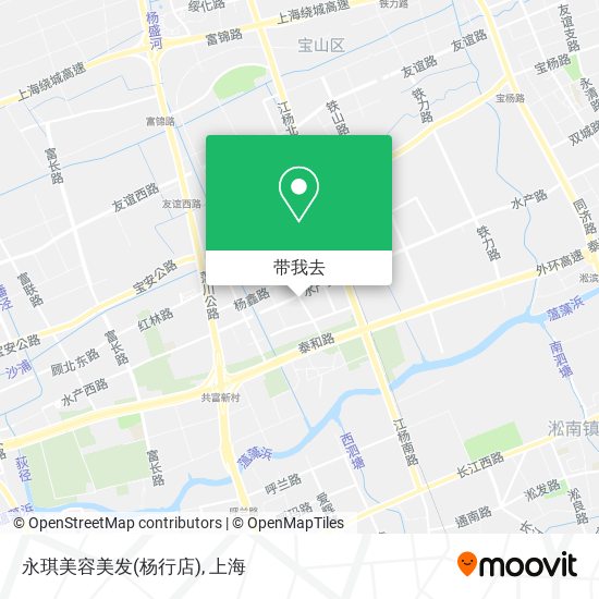 永琪美容美发(杨行店)地图