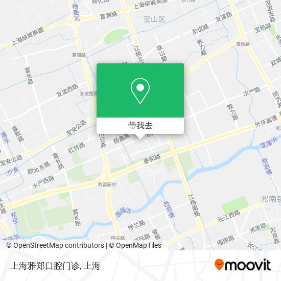 上海雅郑口腔门诊地图