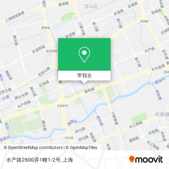 水产路2600弄1幢1-2号地图