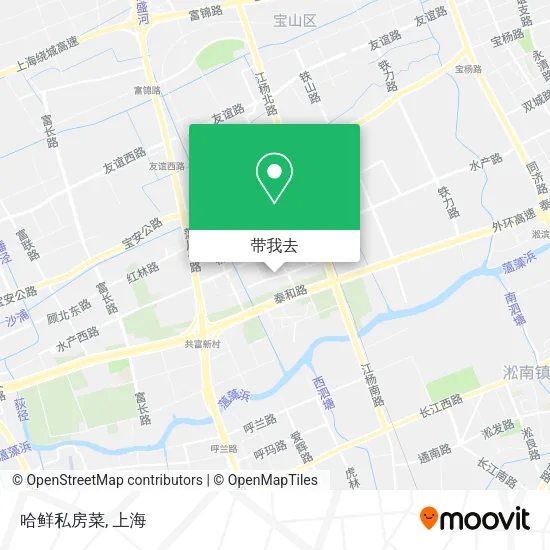 哈鲜私房菜地图