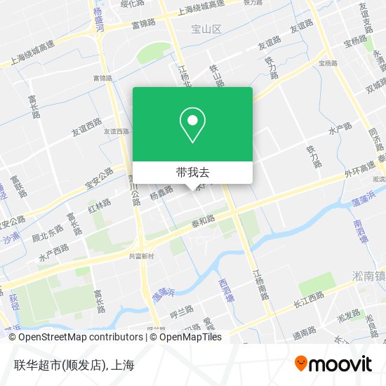 联华超市(顺发店)地图