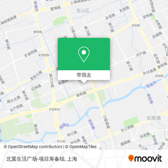 北翼生活广场-项目筹备组地图