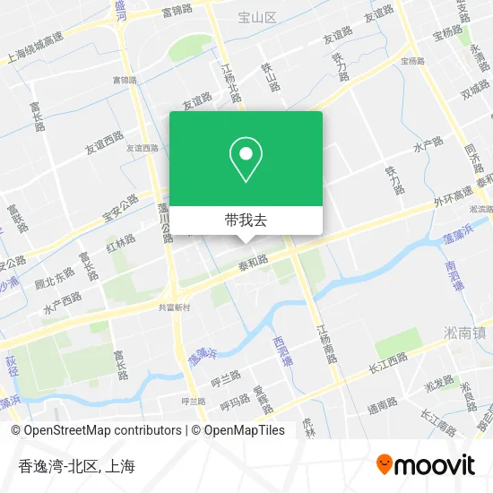 香逸湾-北区地图