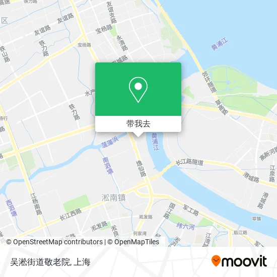 吴淞街道敬老院地图