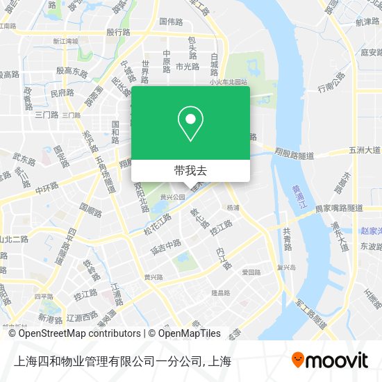 上海四和物业管理有限公司一分公司地图