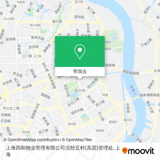 上海四和物业管理有限公司浣纱五村(高层)管理处地图