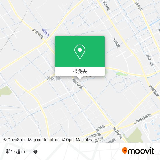 新业超市地图