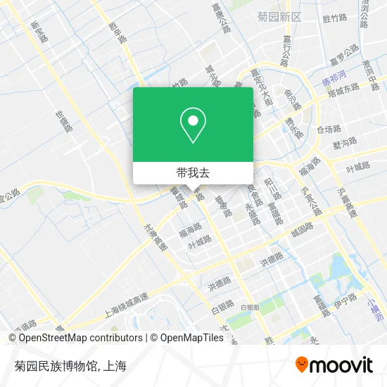 菊园民族博物馆地图