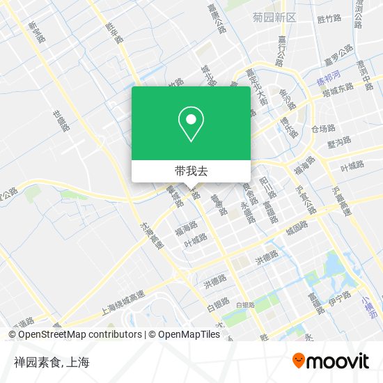 禅园素食地图