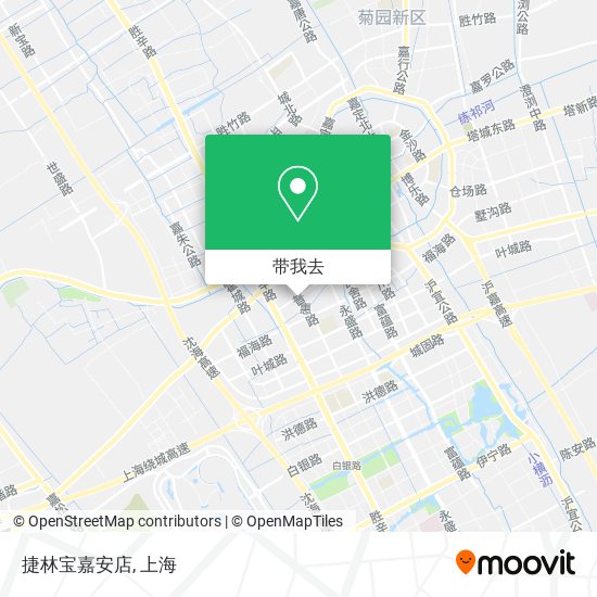 捷林宝嘉安店地图
