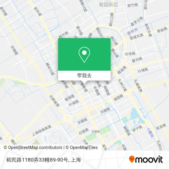 裕民路1180弄33幢89-90号地图
