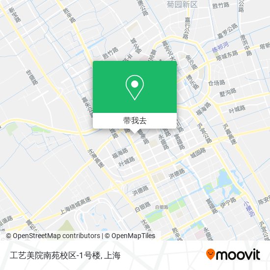 工艺美院南苑校区-1号楼地图