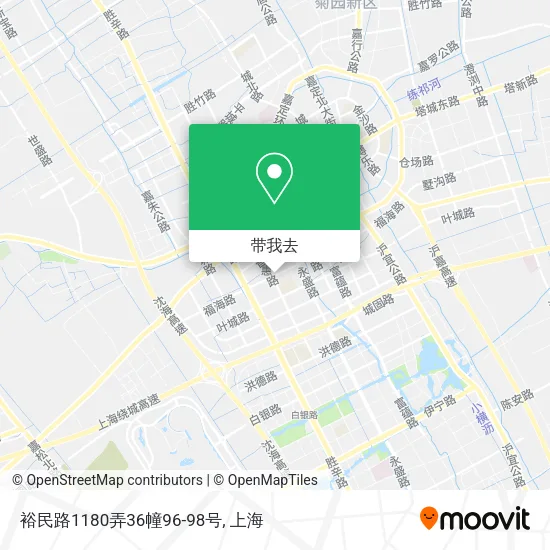 裕民路1180弄36幢96-98号地图