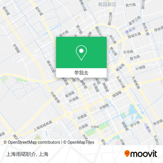 上海雨喏职介地图