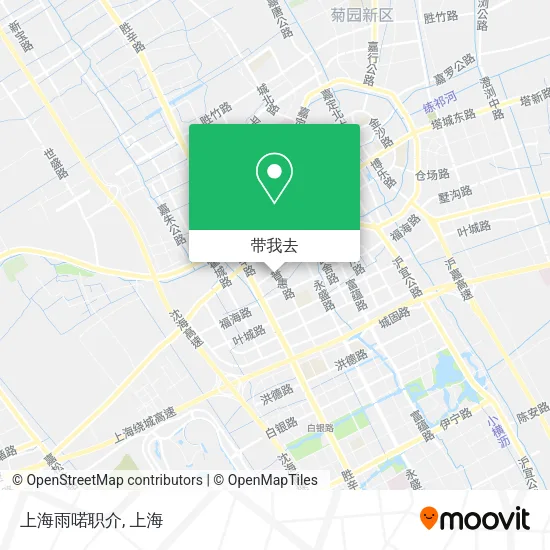 上海雨喏职介地图