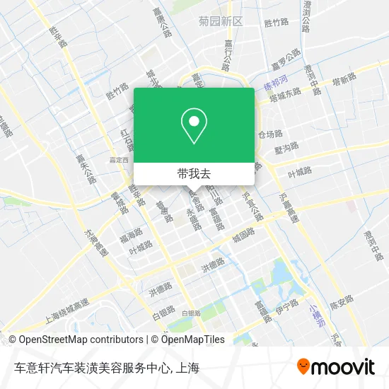 车意轩汽车装潢美容服务中心地图