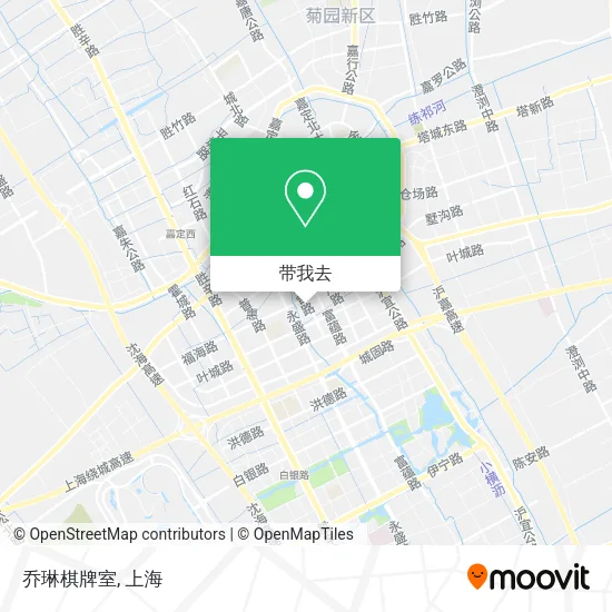 乔琳棋牌室地图