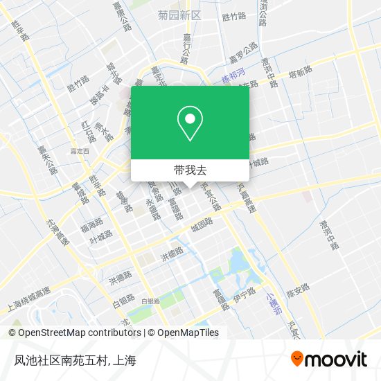 凤池社区南苑五村地图
