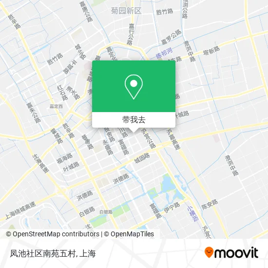 凤池社区南苑五村地图
