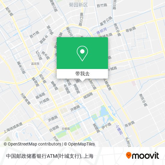 中国邮政储蓄银行ATM(叶城支行)地图