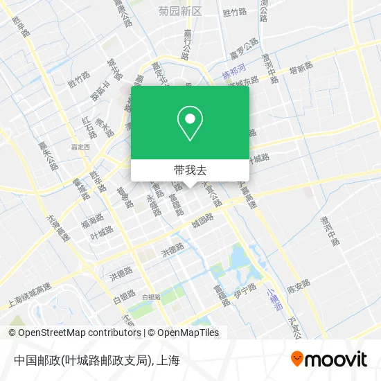 中国邮政(叶城路邮政支局)地图
