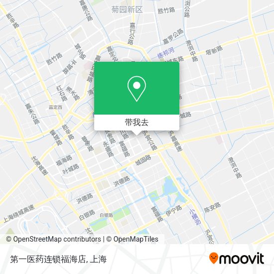 第一医药连锁福海店地图