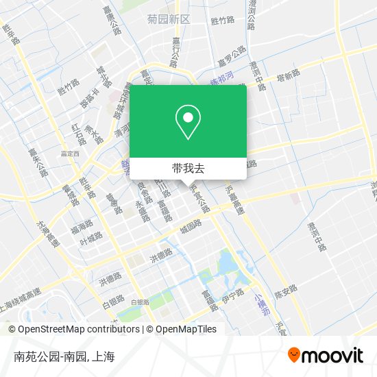 南苑公园-南园地图