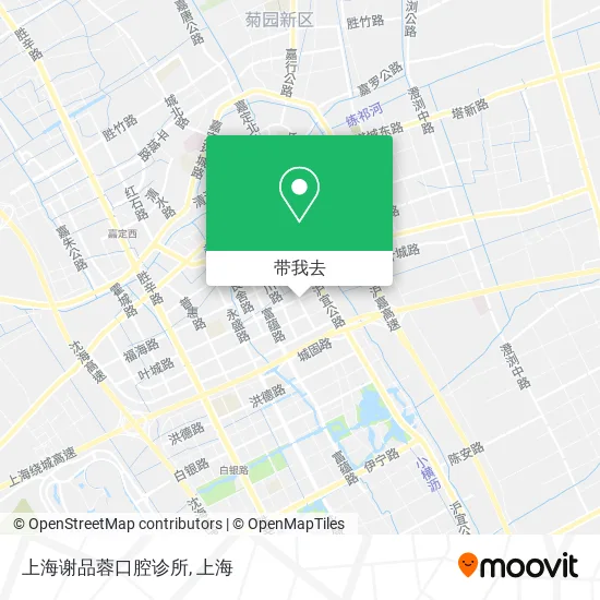 上海谢品蓉口腔诊所地图