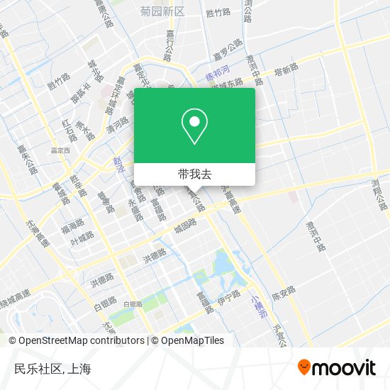 民乐社区地图