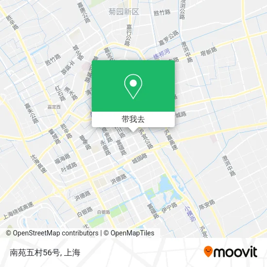 南苑五村56号地图