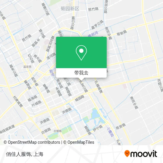 俏佳人服饰地图