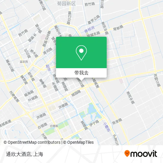 通欣大酒店地图