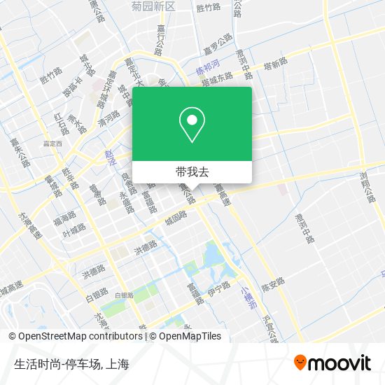 生活时尚-停车场地图