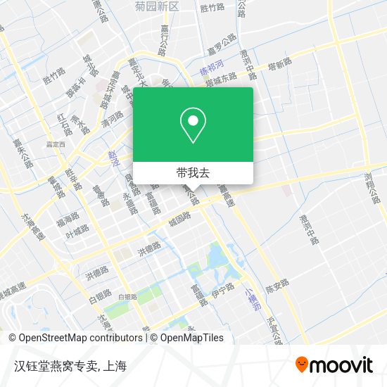 汉钰堂燕窝专卖地图