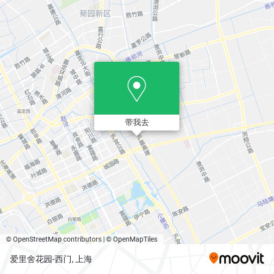 爱里舍花园-西门地图