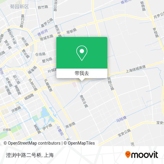 澄浏中路二号桥地图