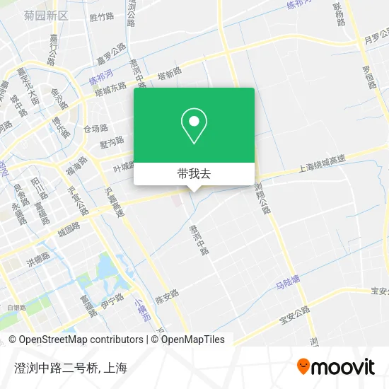 澄浏中路二号桥地图