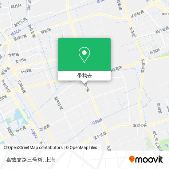 嘉戬支路三号桥地图