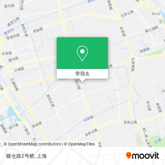 横仓路2号桥地图
