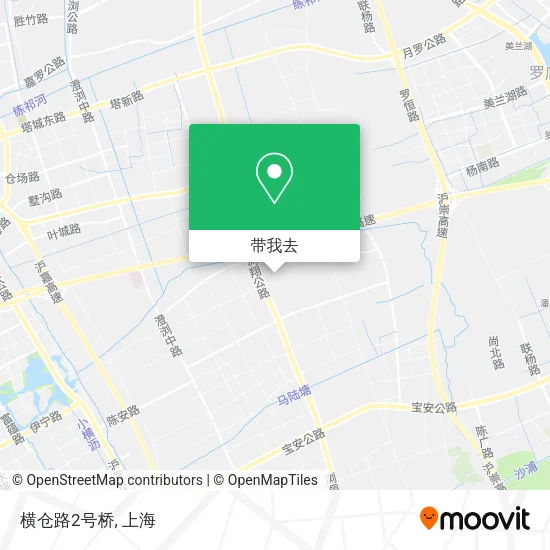横仓路2号桥地图