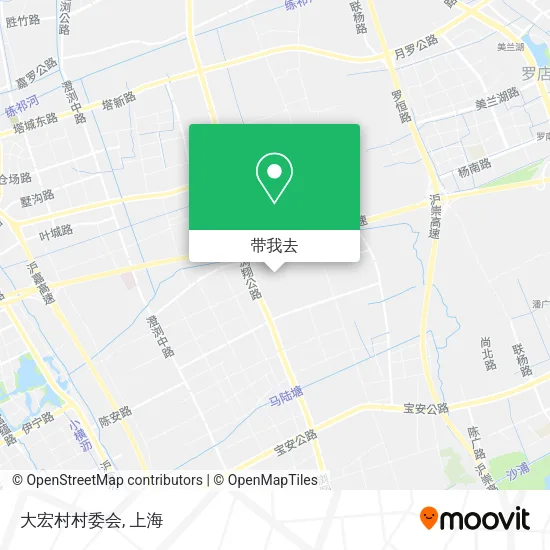 大宏村村委会地图