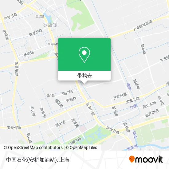 中国石化(安桥加油站)地图