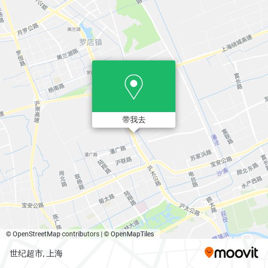 世纪超市地图